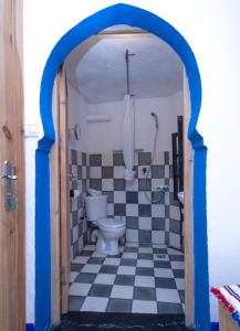 Ένα μπάνιο στο USHA Guest House