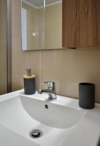 Kylpyhuone majoituspaikassa Naiades Hotel by Estia