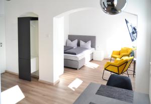 Posezení v ubytování Hotel-garni 'Zum Weinkrug'