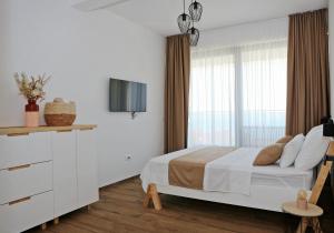 Posteľ alebo postele v izbe v ubytovaní Villa Seabatical