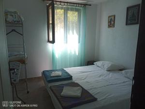 Säng eller sängar i ett rum på Balkanska 22, Apartment