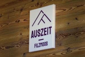 Certyfikat, podpis lub inny dokument wystawiony w obiekcie Auszeit Filzmoos