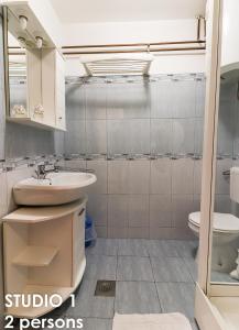 Koupelna v ubytování Glamour Apartments Vrsar