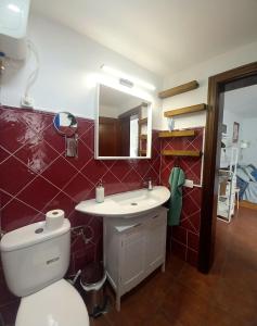 Een badkamer bij Casa Pescado y mariposas
