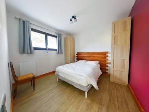 Posteľ alebo postele v izbe v ubytovaní Appartement entier T4 à Jausiers