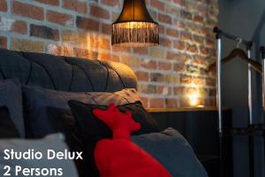 Posezení v ubytování Glamour Apartments Vrsar
