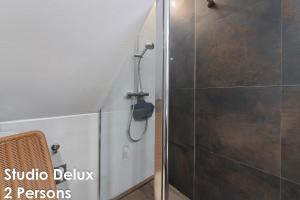 Koupelna v ubytování Glamour Apartments Vrsar