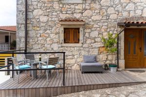 Balkón nebo terasa v ubytování Glamour Apartments Vrsar