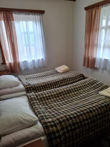 Postel nebo postele na pokoji v ubytování Guest House Shina