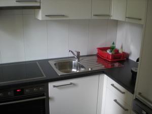 Virtuvė arba virtuvėlė apgyvendinimo įstaigoje Parsennresidenz