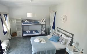 Postel nebo postele na pokoji v ubytování Allegria Family Hotel