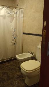 Kúpeľňa v ubytovaní Casa de Campo La Amada