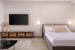 Posteľ alebo postele v izbe v ubytovaní Studio apartments in center of Opatija