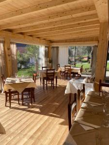 Restaurace v ubytování Agriturismo I Chiosi