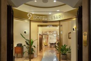 Vstupní hala nebo recepce v ubytování 9Hotel Cesari
