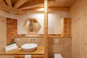 Koupelna v ubytování Ecologie Grundlsee
