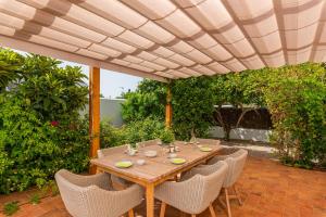 A garden outside Villa Ibiza