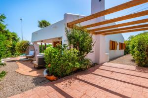 A garden outside Villa Ibiza