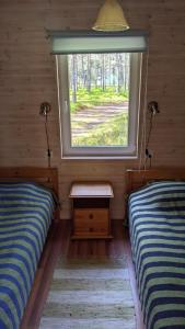 Postel nebo postele na pokoji v ubytování Bergsby Noarootsi + 14 fotografií