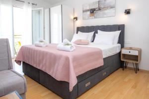 Кровать или кровати в номере Villa Veca