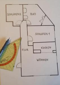 Půdorys ubytování Landhaus Tuffentsammer