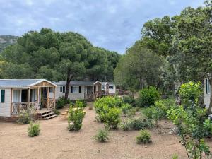 Zahrada ubytování Palombaggia location i pini Porto Vecchio