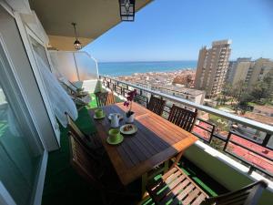 Balkón nebo terasa v ubytování Apartamento Carihuela Torremolinos