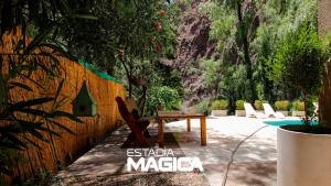 Κήπος έξω από το Quinta Cañón del Atuel