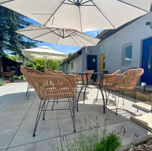 Patio alebo iná vonkajšia časť ubytovania Pension Rohrer am Murradweg - Ehrenhausen an der Weinstrasse