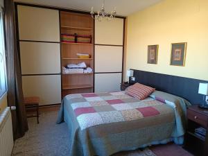 Postel nebo postele na pokoji v ubytování La Cuesta Blanca