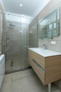ห้องน้ำของ Луксозни студия “Старият Батак” / Luxury studios “The Old Batak”
