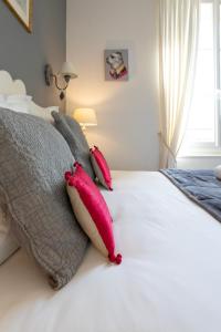 Postel nebo postele na pokoji v ubytování Casa-Belle