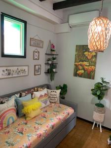 Zona d'estar a The Suites & Vintage Apartment at Casa Of Essence in heart of Old San Juan