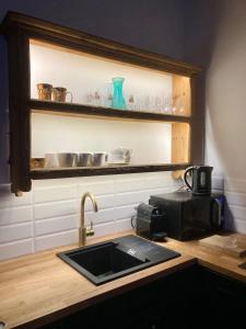 Kuchyňa alebo kuchynka v ubytovaní Chata pod Rogową Apartamenty