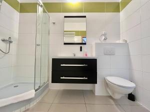 Koupelna v ubytování Hostel DV Morski - z prywatnymi łazienkami