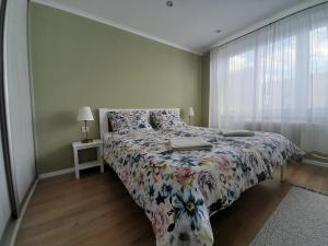 Ένα ή περισσότερα κρεβάτια σε δωμάτιο στο Beautiful apartment in the city center