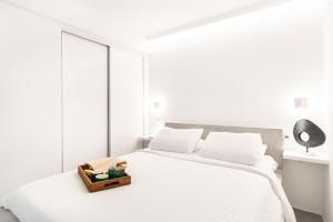 Llit o llits en una habitació de Los Pistachios