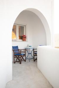 Posezení v ubytování white house apollon naxos