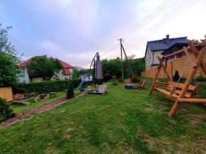 Vonkajšia záhrada v ubytovaní Domek Tuni