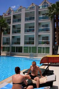 Bazén v ubytování Palmea Hotel nebo v jeho okolí