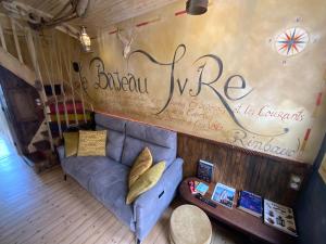 Posedenie v ubytovaní Maison bord de mer « Le Bateau IvRe »
