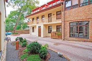 O edifício em que o apartamento se localiza