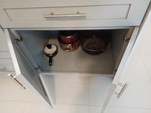 Una cocina o cocineta en Luxury 2 Bedroom Rooftop pool View unit #3