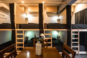 Posezení v ubytování Maui Hostels Playa del Carmen