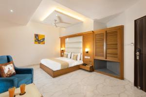 Postel nebo postele na pokoji v ubytování Hotel Star By Star Group- Near Delhi Airport