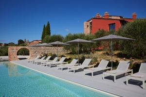 Bazén v ubytovaní Borgo 69 Villas & Suites alebo v jeho blízkosti