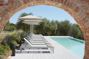 Bazén v ubytovaní Borgo 69 Villas & Suites alebo v jeho blízkosti