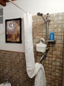 Ein Badezimmer in der Unterkunft Casina del porto