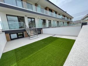 Budynek, w którym mieści się apartament