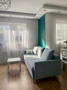 Posezení v ubytování Apartament na Mazowieckiej